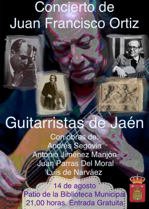 Homenaje a guitarristas de Jaén en nuestra Biblioteca Municipal
