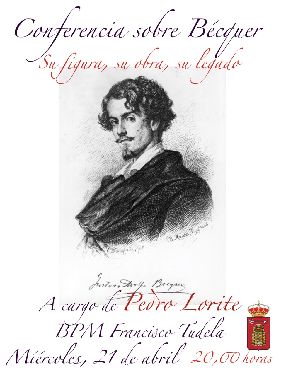 Una conferencia sobre Bécquer por Pedro Lorite