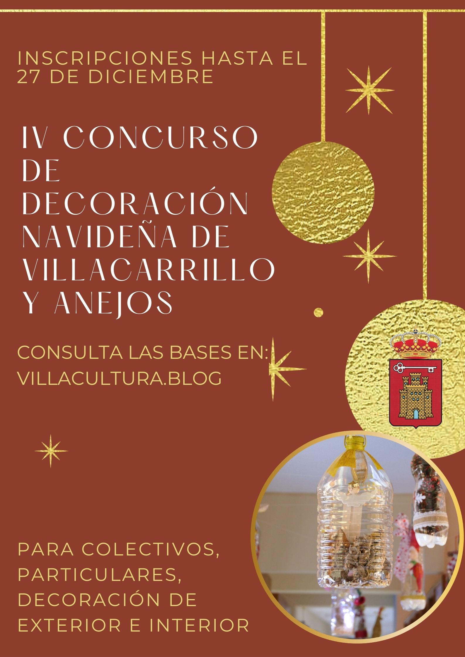 IV Concurso de Decoración Navideña de Villacarrillo y Anejos
