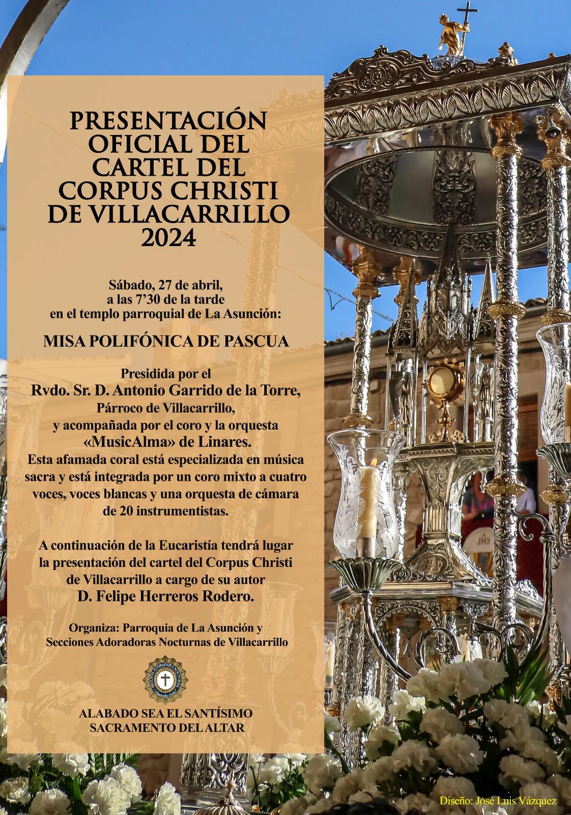 Presentación del cartel del Corpus Christi de Villacarrillo 2024