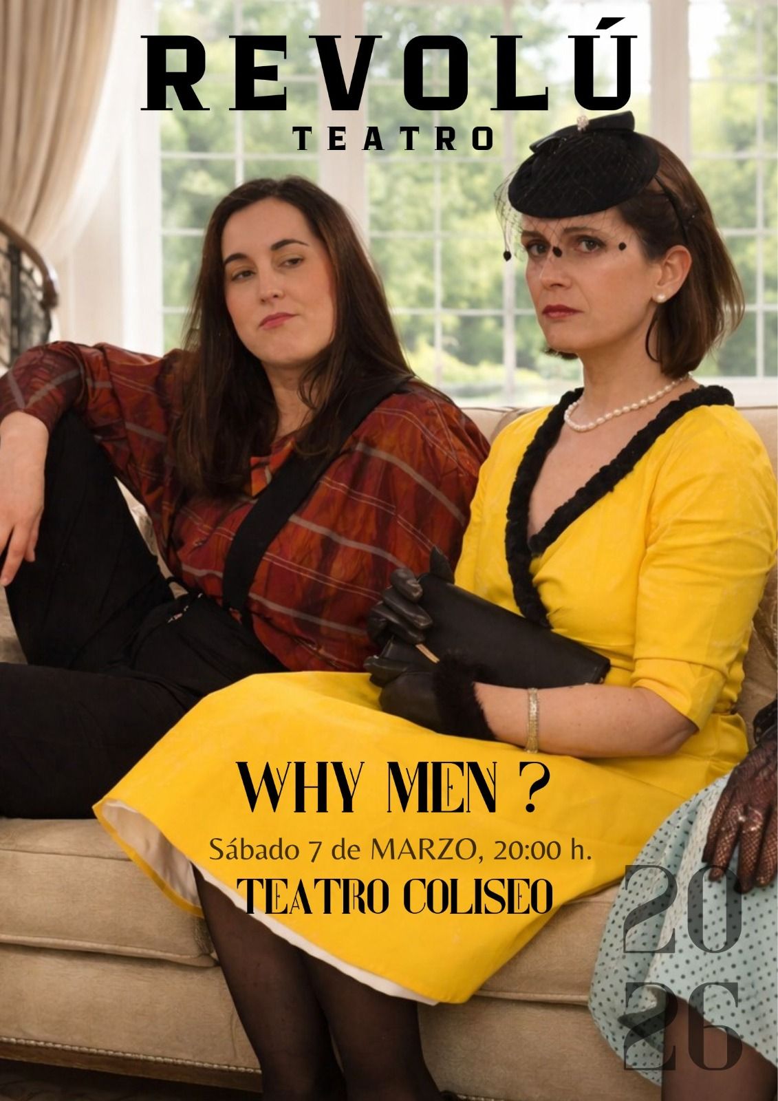 Revolú Teatro estrena en Villacarrillo, Why Men?